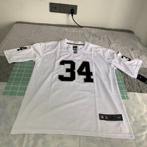 Men'S Nike Las Vegas Raiders Bo Jackson Mitchell & Ness White Jersey Nfl